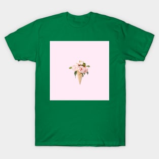 floral icecream surrealism T-Shirt